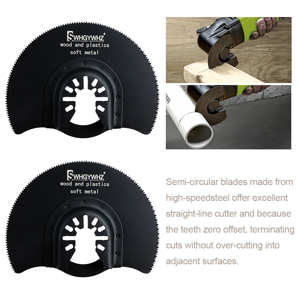 Hot Sale 15Pcs/set Oscillating Multitool Reciprocating Saw Blade Woodworking Accessories Kit DIY Cutting Power Tools