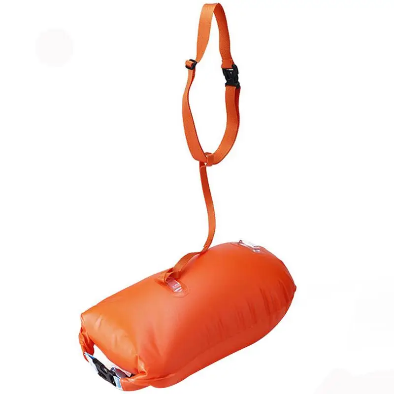 Outdoor Swimming Buoy Multifunctional Swimming Drifting Bag Open Water Swimming Training Buoy