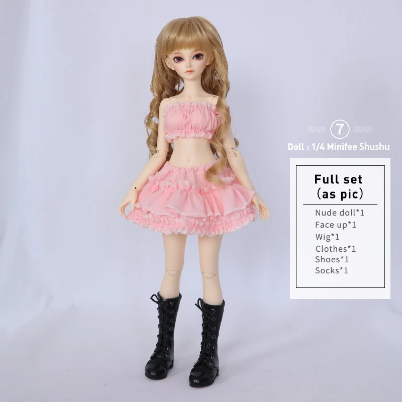 Fullset of Fairyland Minifee Choe Shushu Riisee Rendiia Renia FL BJD Dolls 1/4 Sweet Fashion Fairy Toys