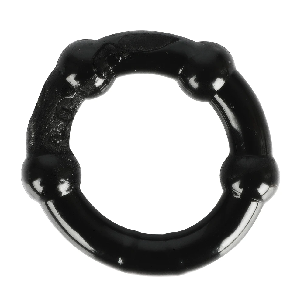 3pcs Stretchy Stay Hard Beaded Cockring Penis Enhancer Ring Delay Ejaculation Penis Trainer For Men Sex Toys Male Adult Products