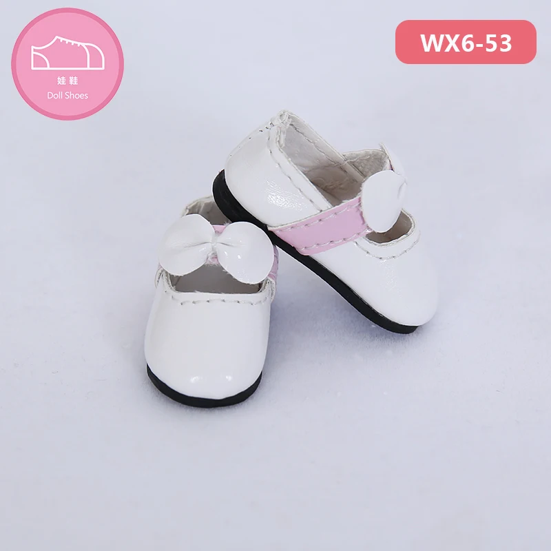 

Shoes For Doll BJD 1 pair 4.8cm leather shoes Fashion Mini Toy Lace Shoes 1/6 Doll for NobleA Dolls Radicelle