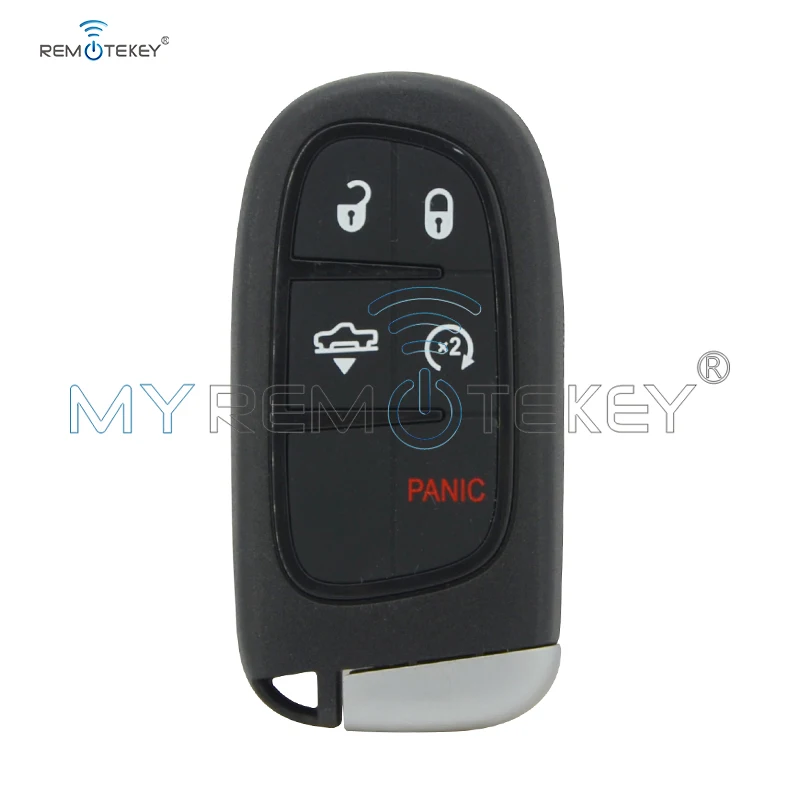 

Remtekey 68159657 Smart key shell case 4+1 button for Dodge RAM 2013 2014 2015 GQ4-54T