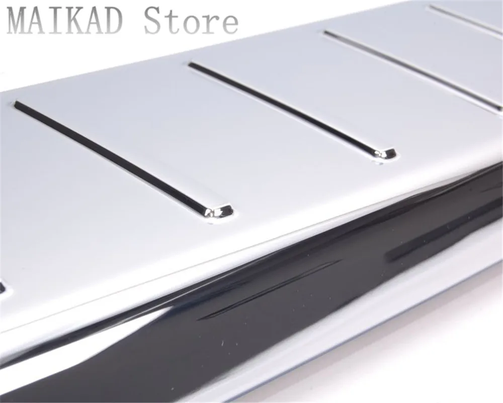 Rear Bumper Chrome Guard Plate Cover for Mercedes-Benz X164 GL320 GL350 GL420 GL450 GL500 GL550 A1648840190