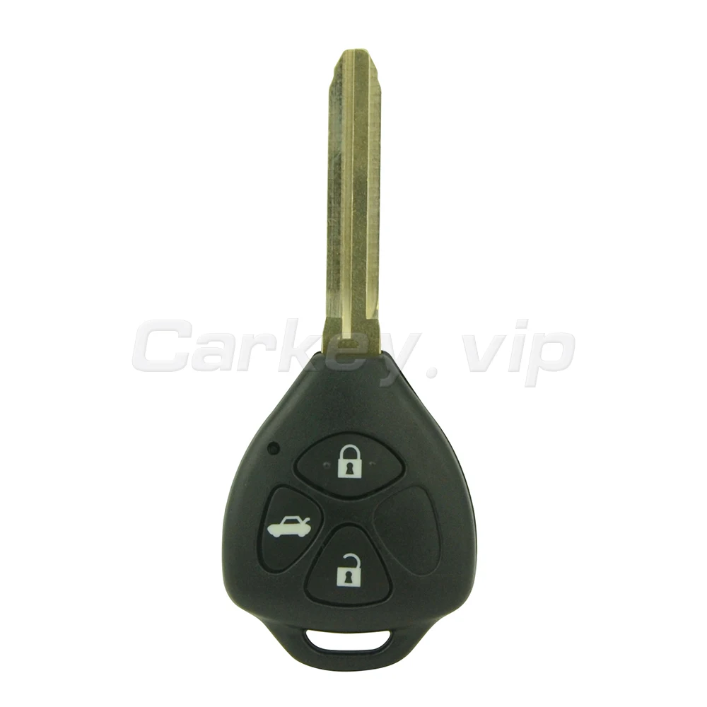 Remotekey 2pcs 3 Button TOY43 Blade HYQ12BBY G Chip 314.4mhz 434mhz For Toyota Camry Corolla 2009 2010 2011 2012 Remote Car Key