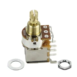 FLEOR Guitar Push Push Potentiometer A500K Audio Taper Short Split Shaft