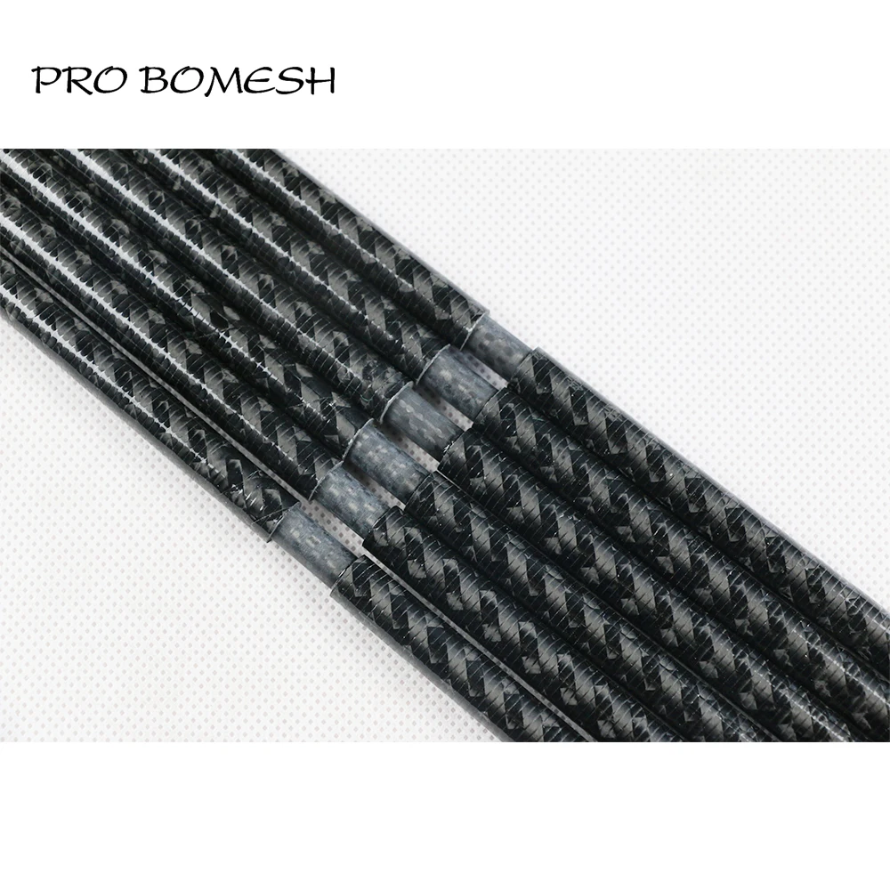 

Pro Bomesh 2 Blanks 2.4M M H 2 Section X-Ray Wrap 3K Spigot Carbon Fiber Bass Rod Blank DIY Rod Building Blank