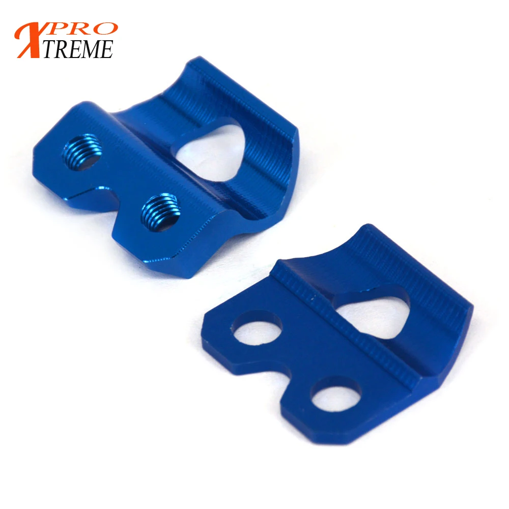 CNC Front Brake Line Hose Clamps Holder For Honda CR125 CR250 CRF250R CRF250X CRF450 CRF450R CRF450X CRF250L CRF250M CRF 250 450