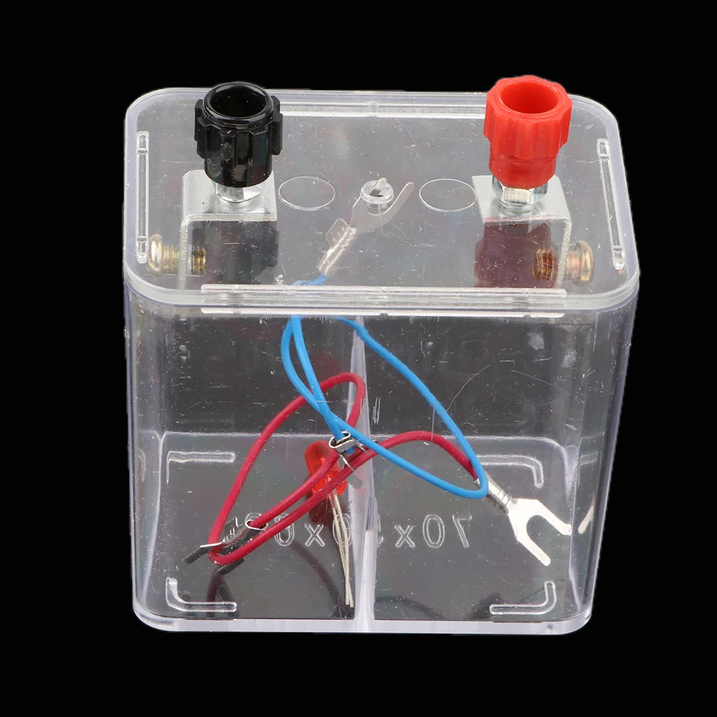 Chemical Galvanic Cell Box Chemistry Primary Cell Experiment Explore Oxidation Reduction Reaction Energy Conversion Science Toy