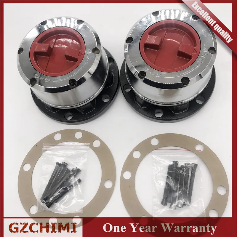 2 Pcs AVM438HP Manual Locking Hub For S-uzuki Samurai Sierra Sidekick Lock Outs