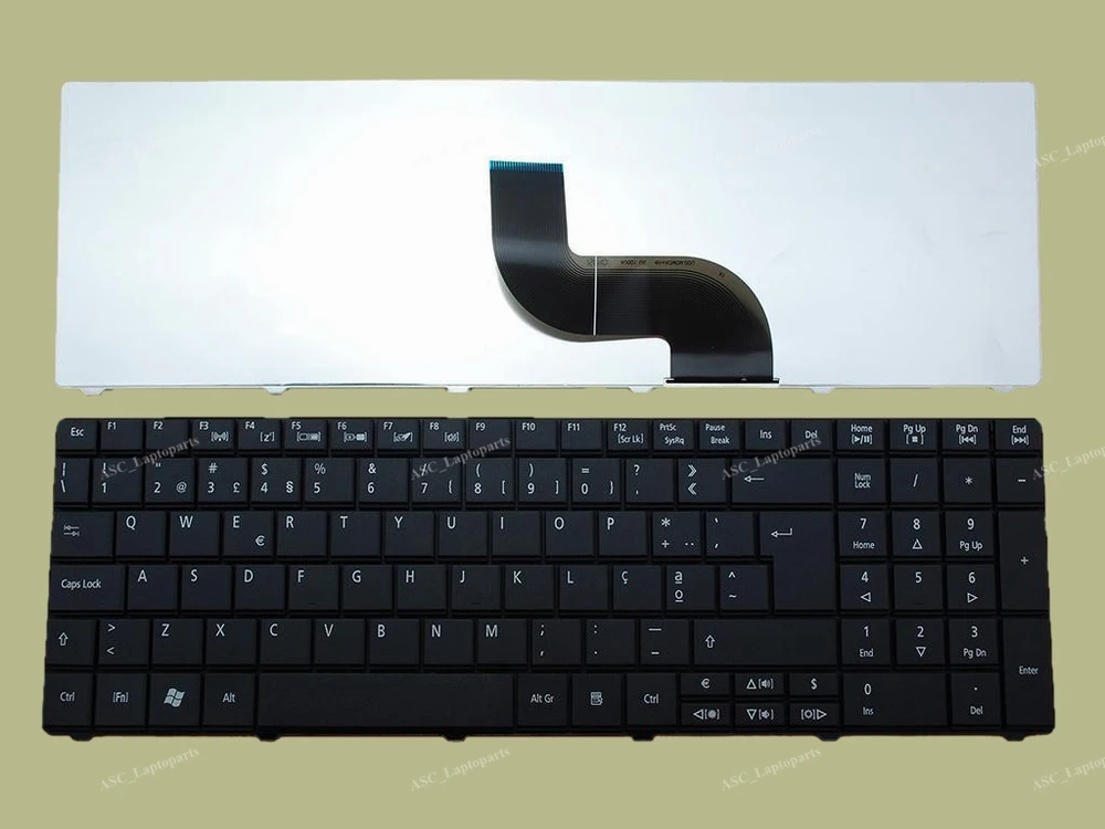 New PO Portuguese Teclado Keyboard For ACER travelmate 8531 8571 8571g 8572 8572g 8572t 8572TG Laptop Black without Frame