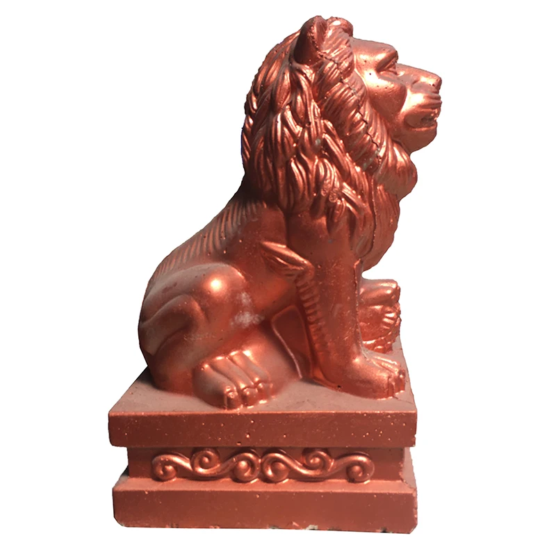 Lion Statue ABS Plastic Mold for Home Villa Garden Concrete Casting Molds DIY Craft Mold for Outdoor Decorations