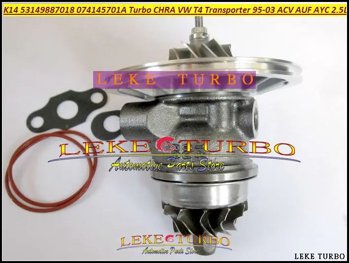 Turbo Chra Cartridge Core K14 53149707018 53149887018 074145701A Turbocharger For VW T4 Transporter 95- AJT AYY ACV AUF AYC 2.5L