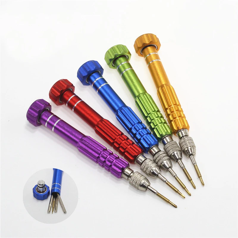 10pcs Repair Opening Magnetic Screwdriver Kit Set For Watch Cell Mobile Phone Disassemble Open Tool Precision Screwdrivers