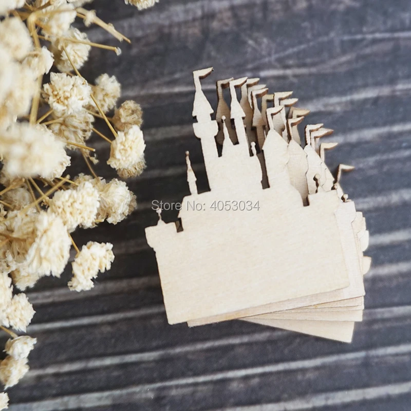 Castle cutouts, Wood blanks, Princess Cut out, Wooden Castle Cut out, Unfinished Wood, Party cutouts, Birthday Party Blanks