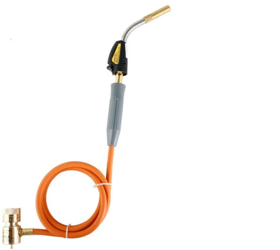 Mapp-tocha de Soldagem Auto Ignição 1.5m5ft Mangueira de Gás Soldagem Abafamento Churrasqueira Queimador de Mão ce Hvac r