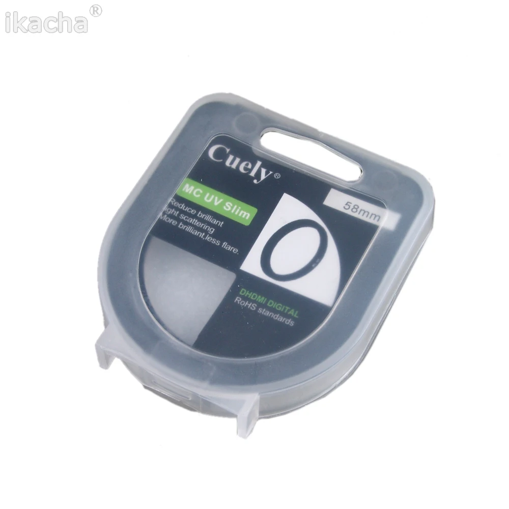 Filtro de cámara MCUV, Protector de lente para Canon, Nikon y Sony, 40,5 49 52 55 58 62 67 72 77 82mm