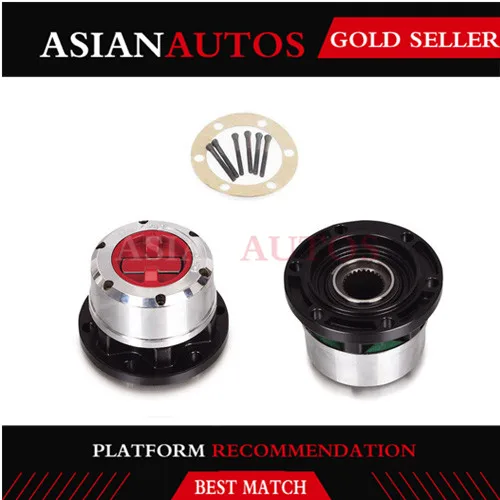 

2 Pcs AVM438HP Manual Locking Hub For S-uzuki Samurai Sierra Sidekick Lock Outs