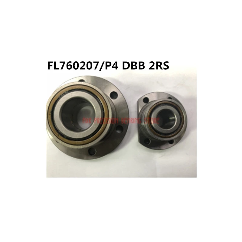 

1 Pcs Fl760207/p4 Dbb 2rs With Flanged Screw Rod Paired Integral Bearing Cnc Precision Machine Tool Rounded With Id: 35mm