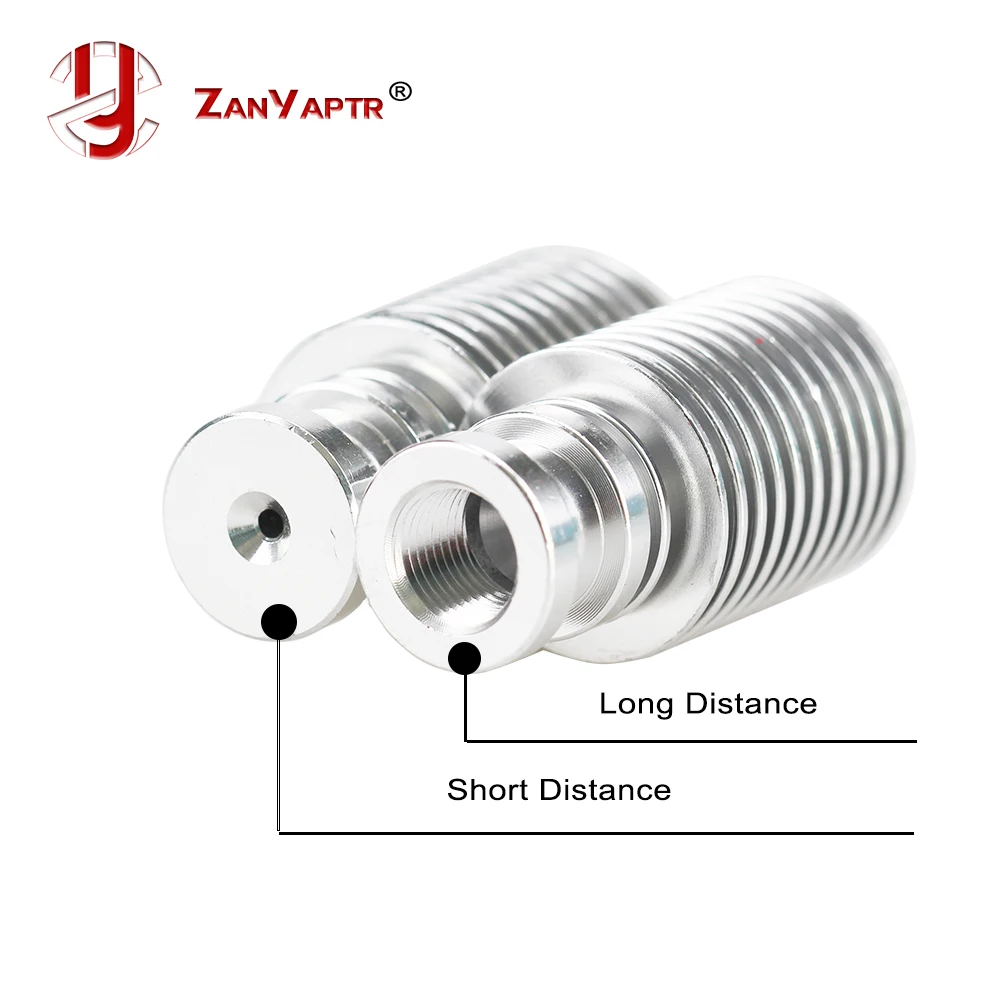 

Радиатор для 3D экструдера V6, цельнометаллическая длинная/короткая Радиационная трубка для 3D принтера 1,75 мм, 3 мм