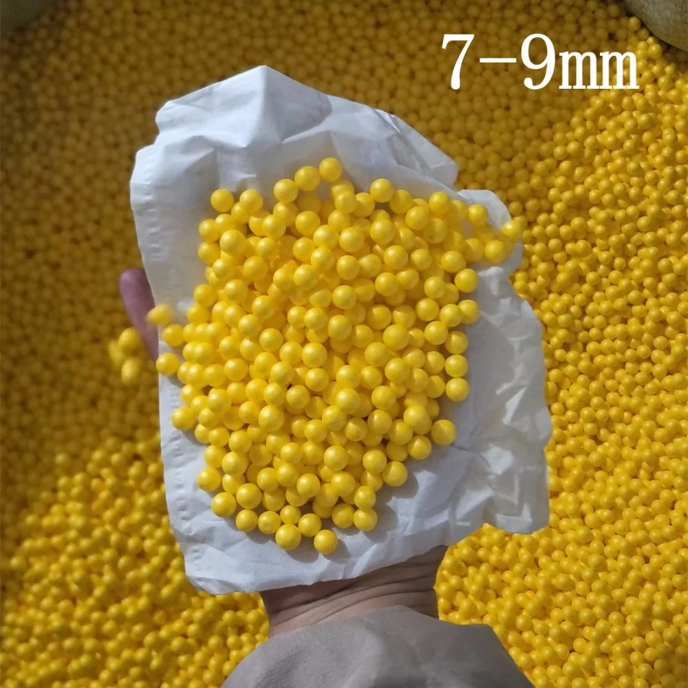 500g 6-8mm Foam beads mini colored round foam balls Crystal Bottle decoration pillow/sofa filler DIY Slime Accessories