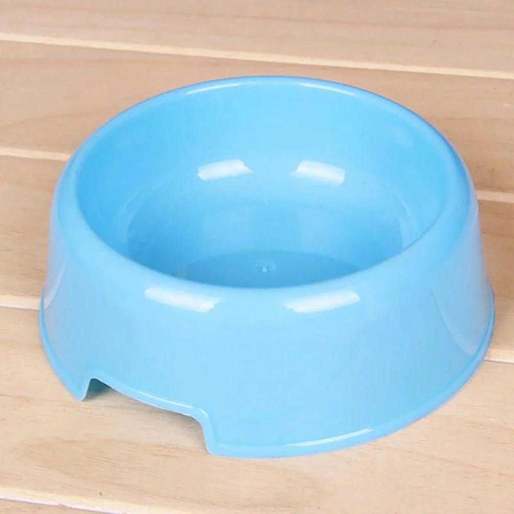 Safety Cute Multi-Purpose Candy Color Plastic Dog Bowls Feeding Water Food Puppy Feeder Cat Dog Bowls Pet Feeding Supplies