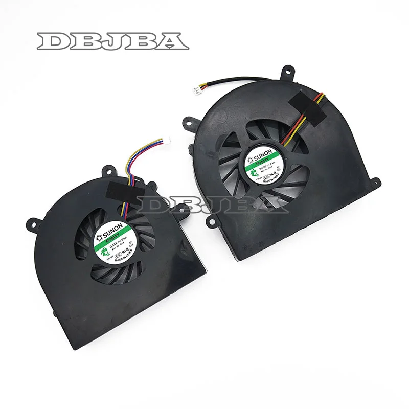 Imagem -02 - Ventilador para Clevo Sager P150hm P170sm P170hm P170em Bs6005hs-u0d & Bs6005ms-u94 Gpu Mais Cpu