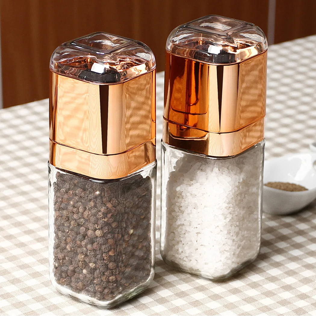 Professional Pepper Grinder Pepper Mill Shaker Manual Pepper Salt Mill Grinder Seasoning Kitchen Supplies BBQ Tools For Home