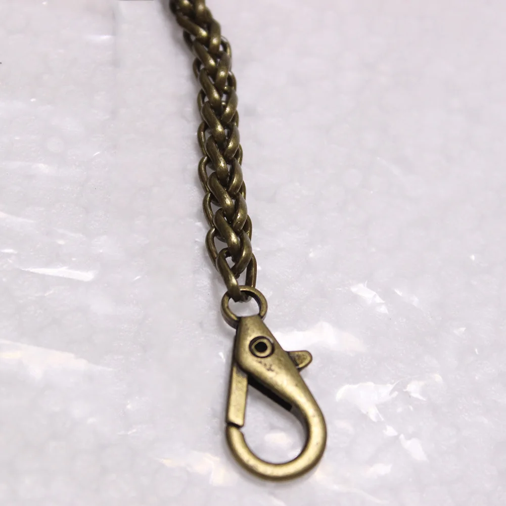 40-120cm Gold Silver Copper Lantern Chain For Handbag Purse Replacement Shoulder Bag Strap Lobster Clasp Chain Bag Accessories