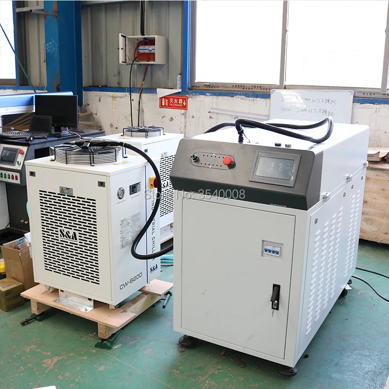 MORN hand-held metal welding machine laser welding machine with CW6000 water cooling system