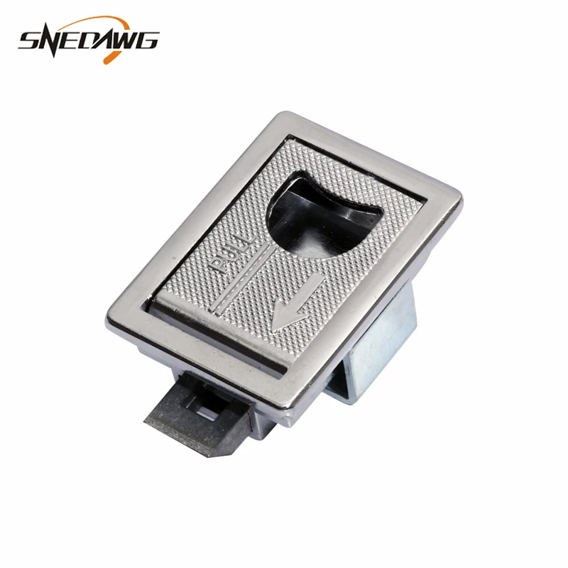 MS735 Zinc Alloy Plane Cabinet Lock 57x42mm Steel Cabinet Plane Lock Safety Electric Industrial Distribution Box Plane Lock