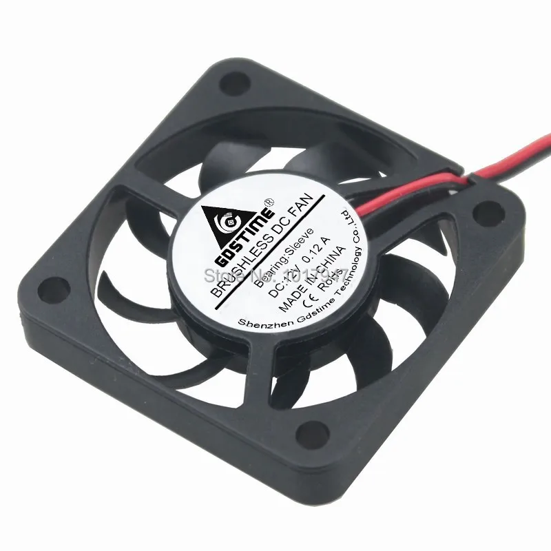 10 Pieces LOT Gdstime 4007 12V 2Pin PH2.0 4cm 40mm 40x40x7mm Brushless Cooling Cooler Fan