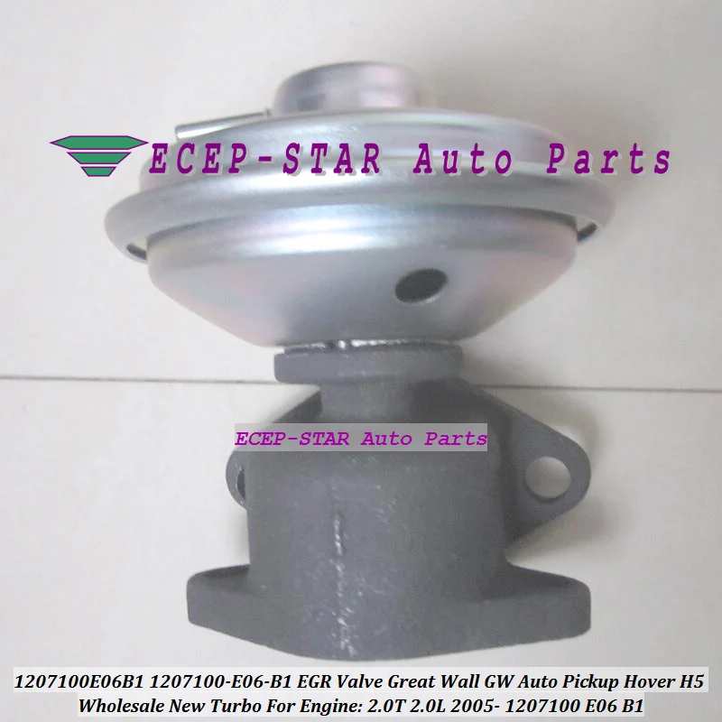 

1207100-E06-B1 1207100E06B1 Клапан EGR 1207100 E06 B1 для Great Wall GW Auto Pickup Hover H5 4D20 2.0T 2.0L 2005- Запчасти двигателя