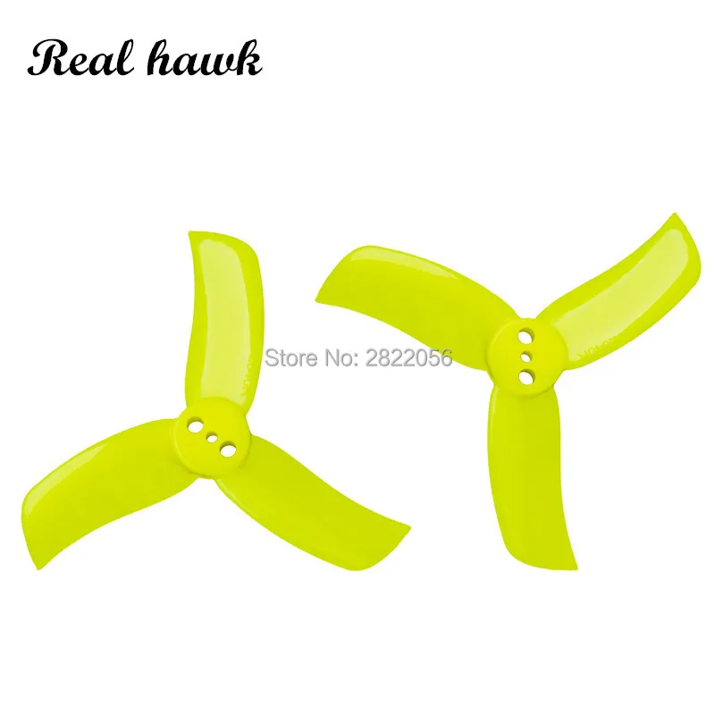 3 holes 5 colors Gemfan 2040 2.0x4.0 FPV PC 3 propeller Prop Blade CW CCW shaft through the machine more special motor 1104-1105