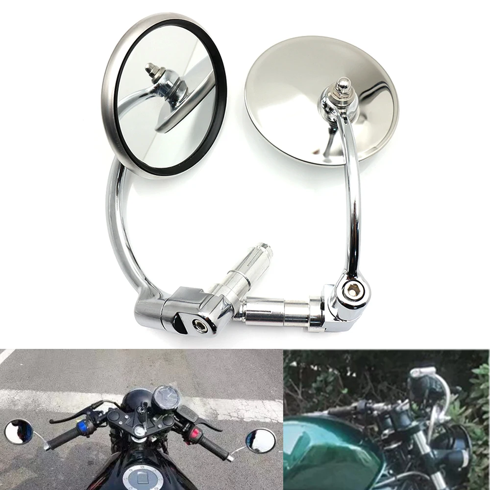 Universal Motorcycle Chrome Aluminum 7/8\