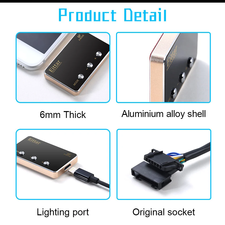 Eittar Electronic throttle controller accelerator for TOYOTA ALPHARD TOYOTA VELLFIRE 2005.4~2008.4