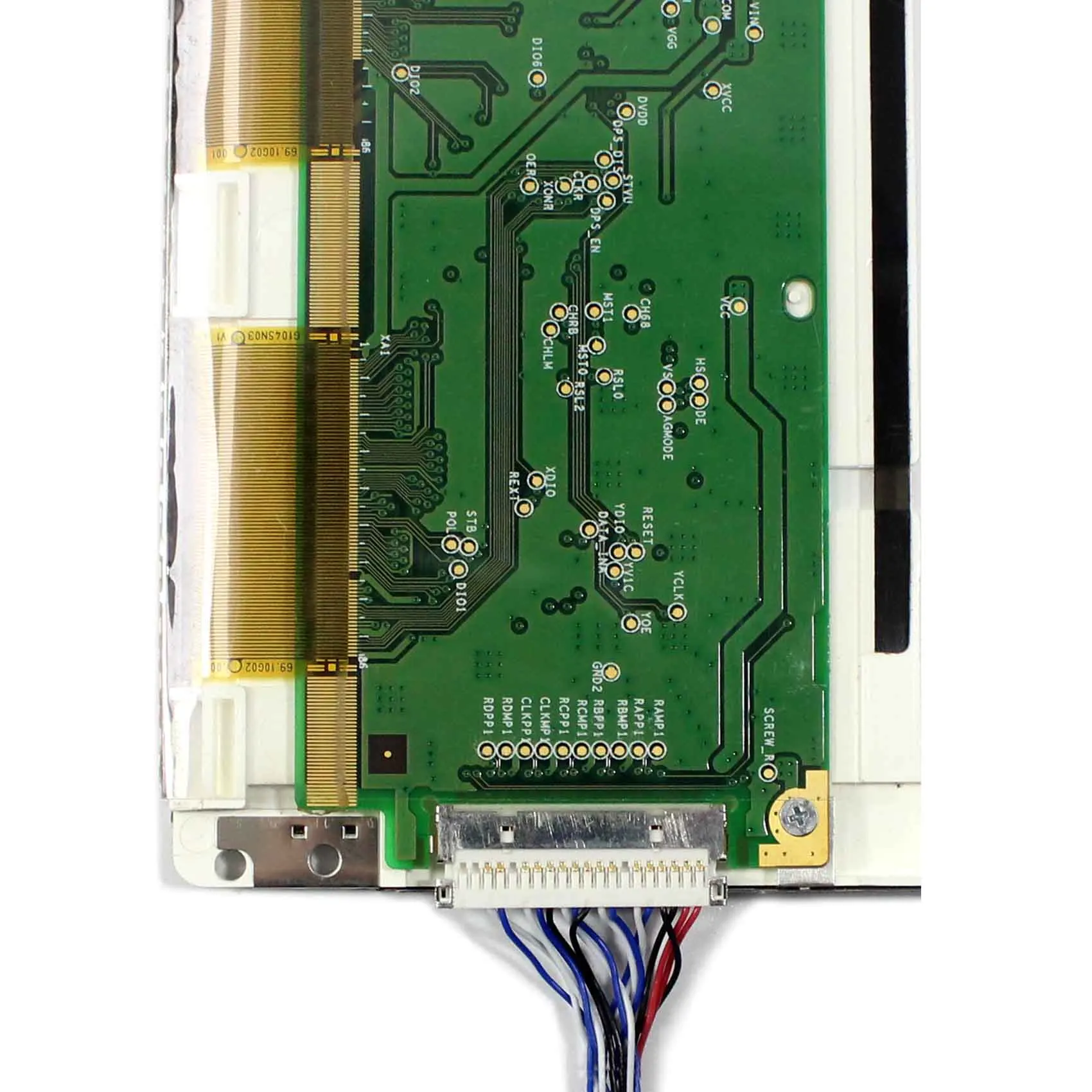 10.4 "VS104T-001A VS-V59AV-V1 10.4 بوصة 800x600 LCD شاشة HD مي + VGA + AV + USB وحدة تحكم بشاشة إل سي دي مجلس