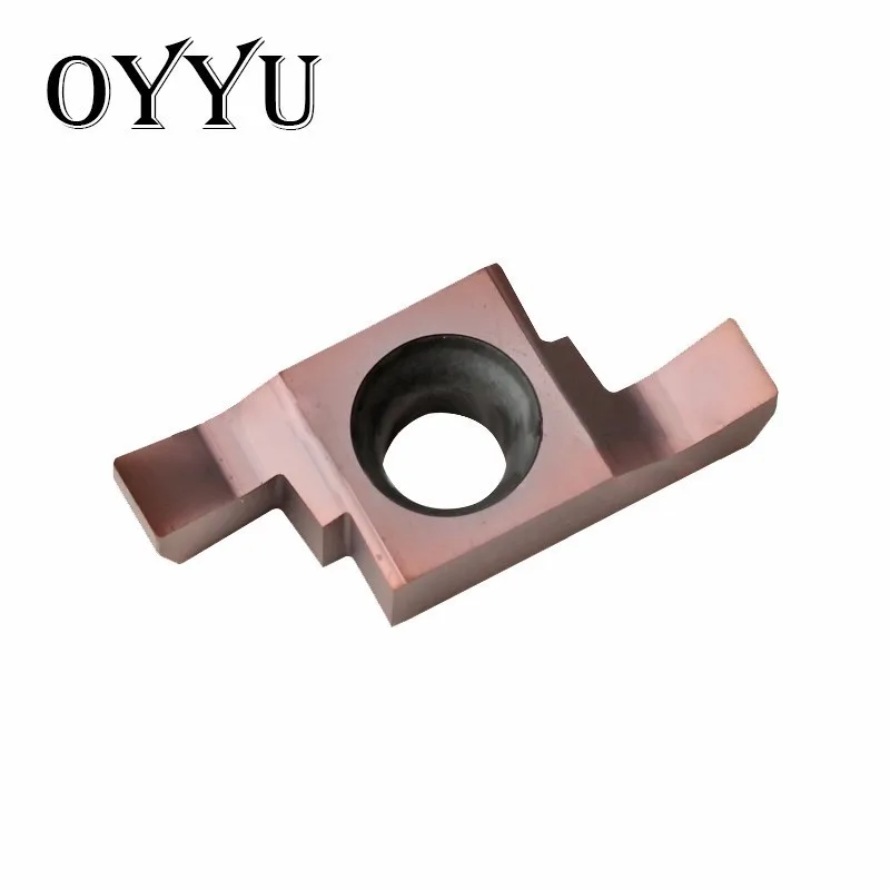 OYYU Small Hole Sloting  Blade GER100 GER120 GER150 GER200 GER250 GER300 GER350 GER400 A B C D Insert CNC Grooving Cutter Tools