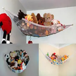 Kinder Spielzeug Weiche Teddy Lagerung Hängematte Mesh Baby Schlafzimmer Ordentlich Kindergarten Net