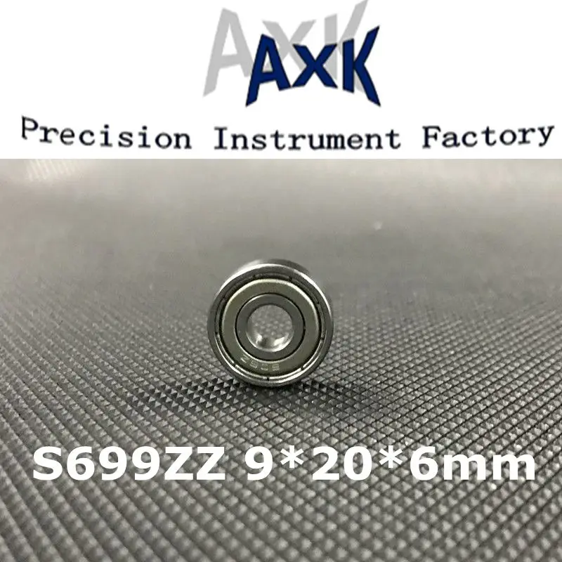 

2023 Hot Sale New S699zz Abec-3 (10pcs) 9x20x6mm Stainless Steel Ball Bearings S619/9 Z