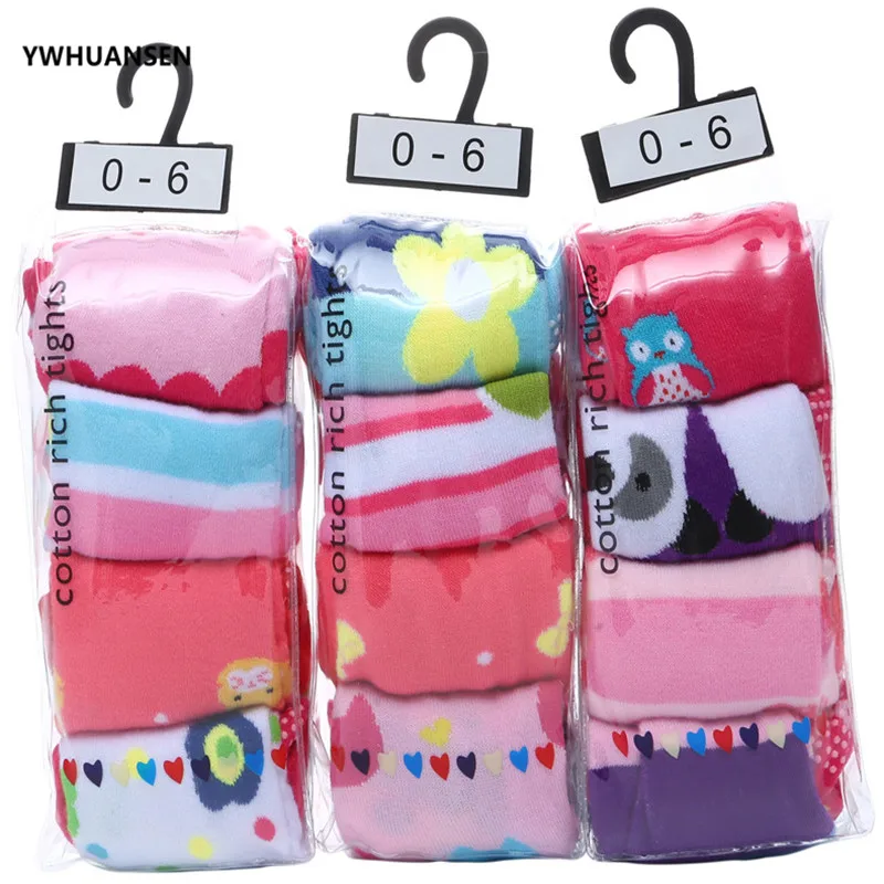 0-12M Children Tights for Newborns Boys 2024 Cotton Baby Girl\'s Tights Cute Animal Tights for Infant Girls Anti-Slip