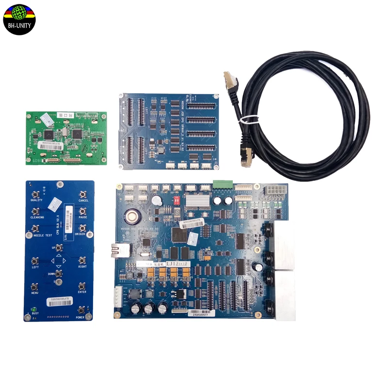 

Eco Solvent Printer Hoson One Set XP600 DX11 DX10 Board Kt for Headboard Keyboard Mainboard Double XP600 Head