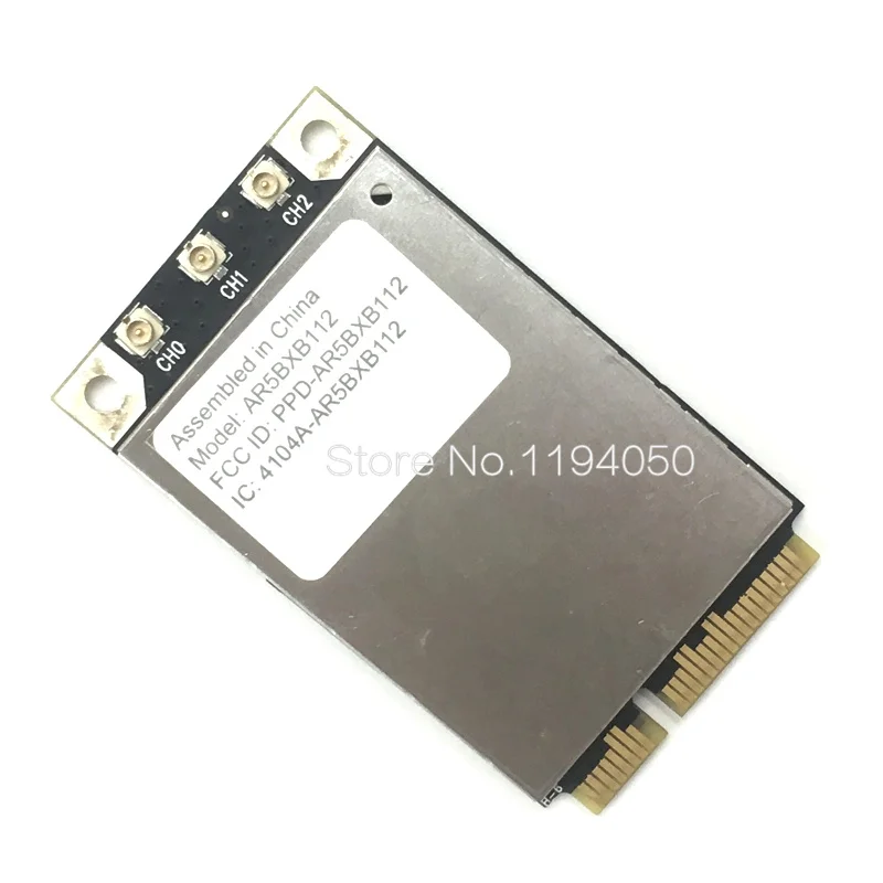 Atheros AR5BXB112 AR9380 Dual Band 450Mbps Wifi Mini PCI-E Wireless Card for 802.11a / b / g / n Wlan CARD