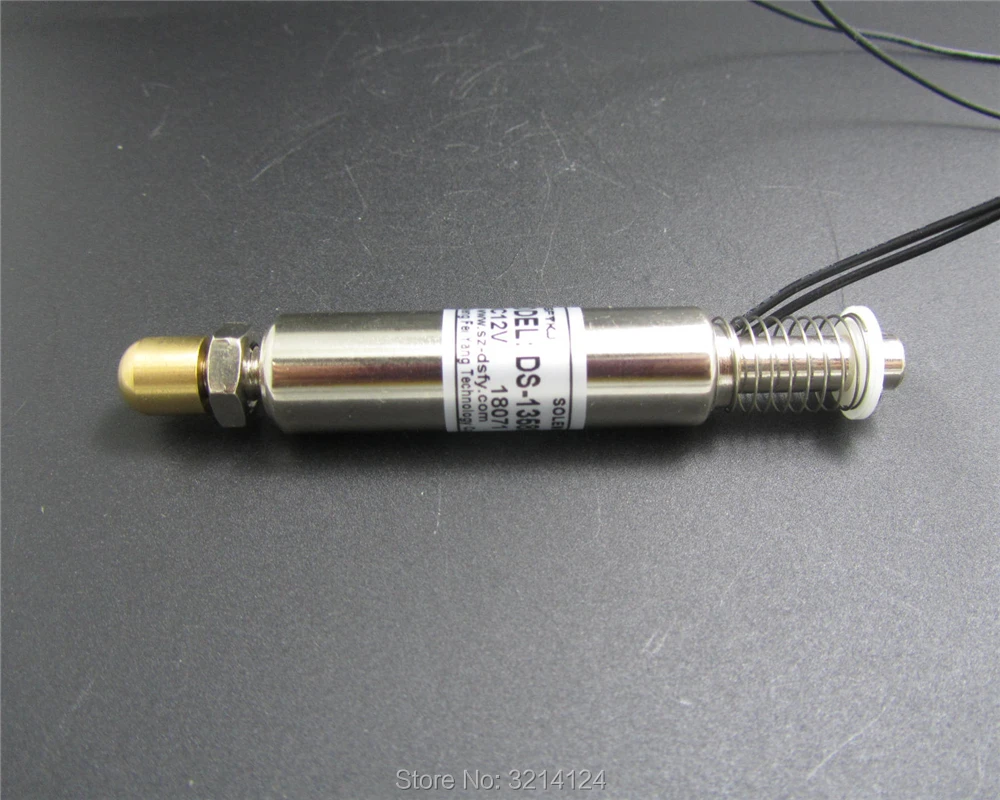 2020 DS-1358S Slectromagnet DC24V 700G Toetsenbord Tester, Computer Borduren Machine, Push Ronde, Ronde Tubular Type