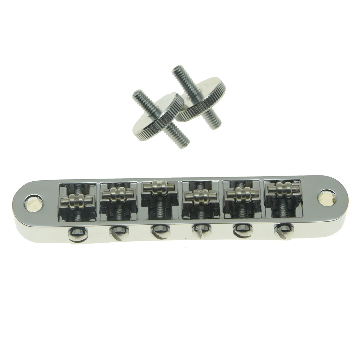 Dopro Guitar Roller Saddle Bridge Tune-O-Matic Bridge For Gibson Les Paul,SG,ES Dot,Gretsch Bigsby T-O-M with M4 Posts