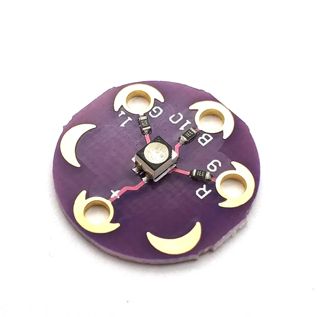 LilyPad Tri-Color LED RGB Module LilyPad LED Module Tri-color Module