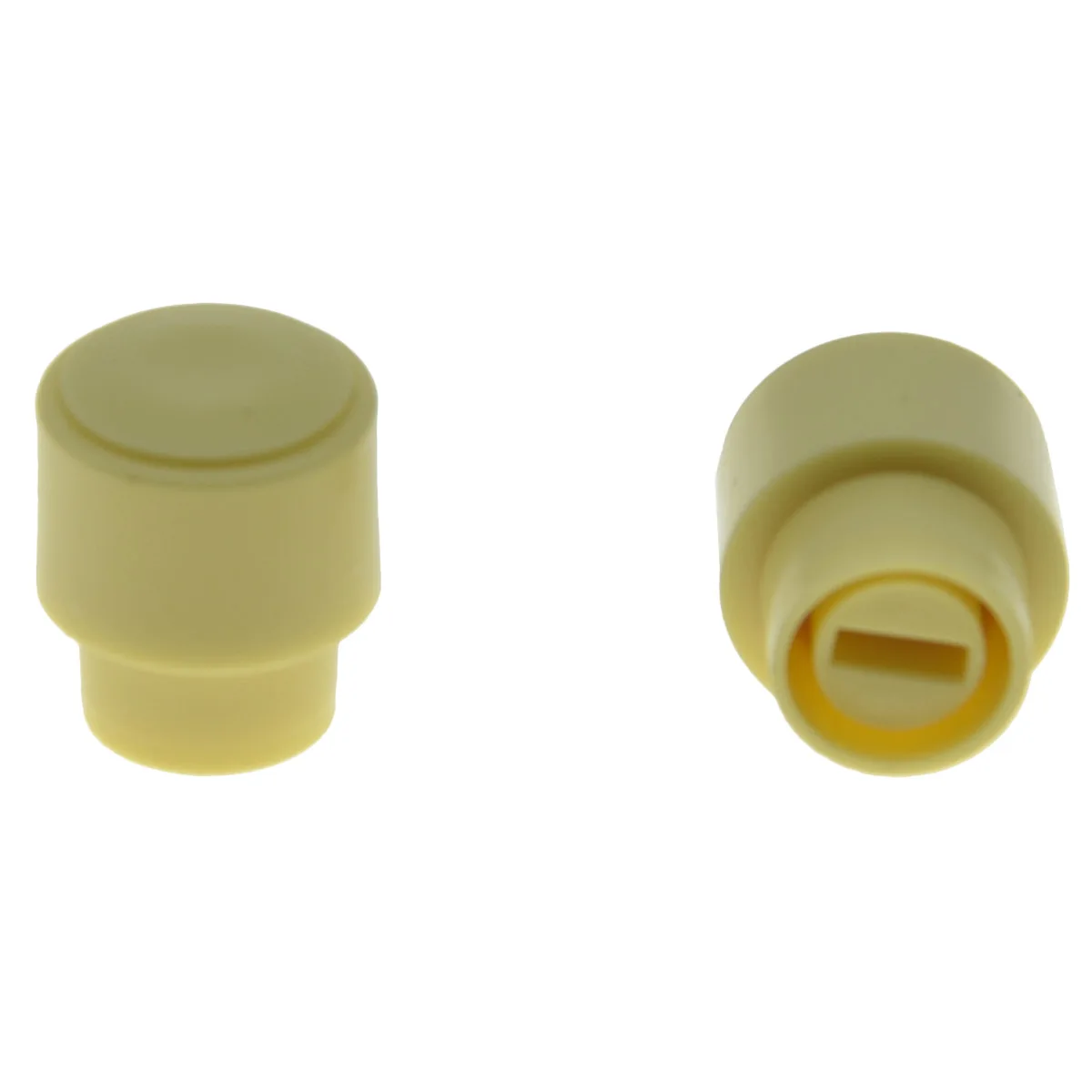 KAISH Pack of 2 Barrel Switch Tip 3 Way or 4 Way Pickup Selector Switch Knobs for U.S. Tele/Telecaster Black/Ivory/White