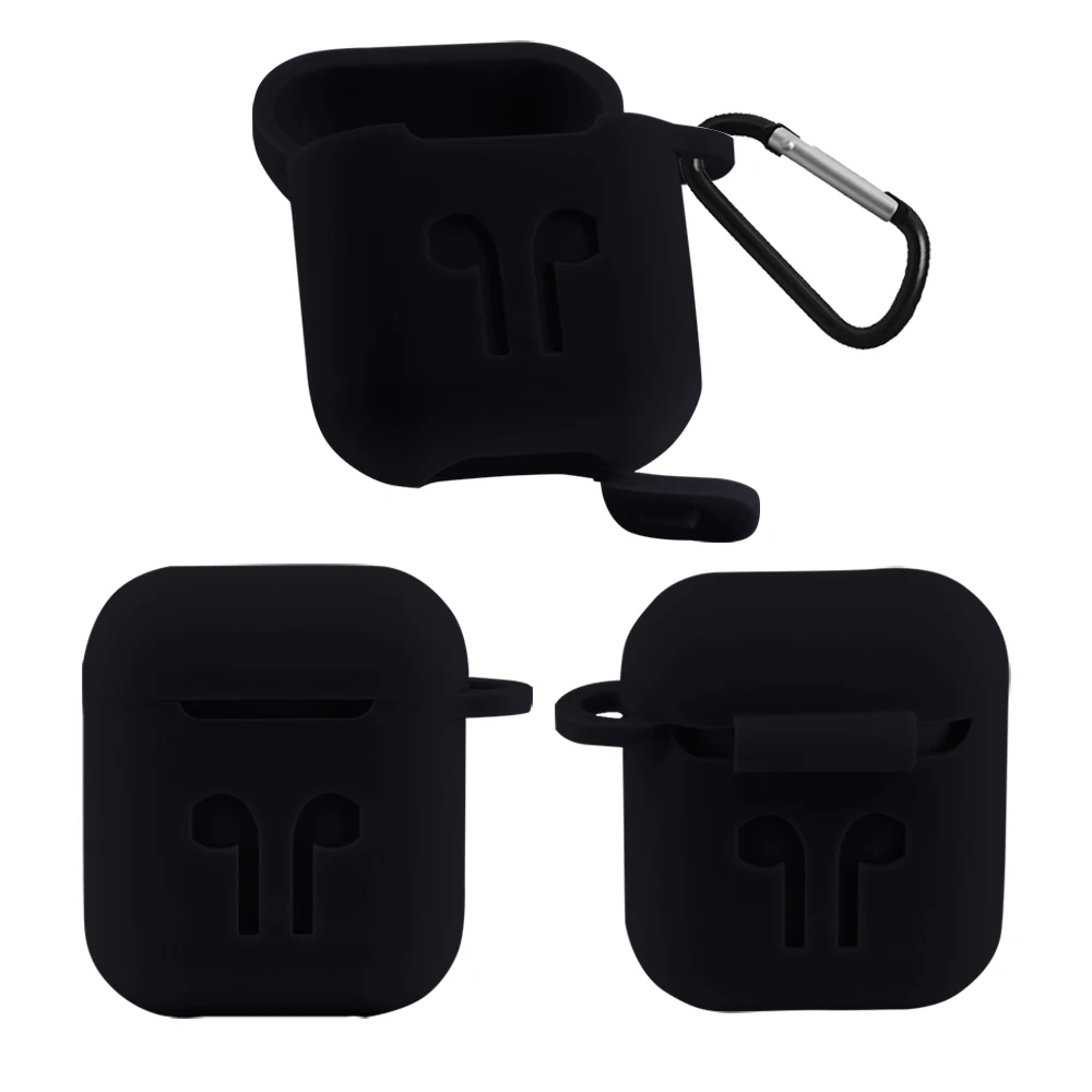 애플 airpods 케이스 커버에 대 한 부드러운 실리콘 이어폰 케이스 보호 피부 액세서리 tws i10 i20 i30 i60 충전 상자 shockproof