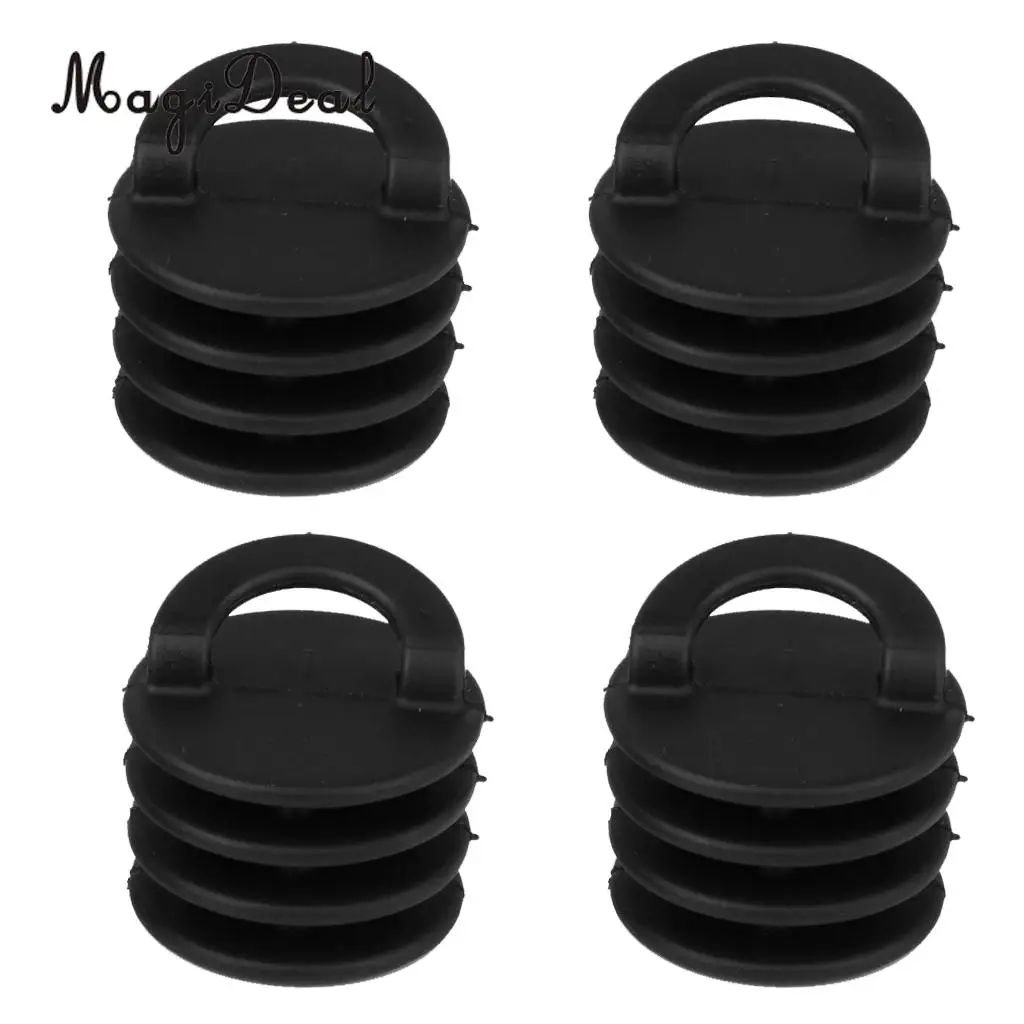 MagiDeal 4 Pieces Large Kayak Scuppers Plugs Bungs Drain Hole Replacement Accessories