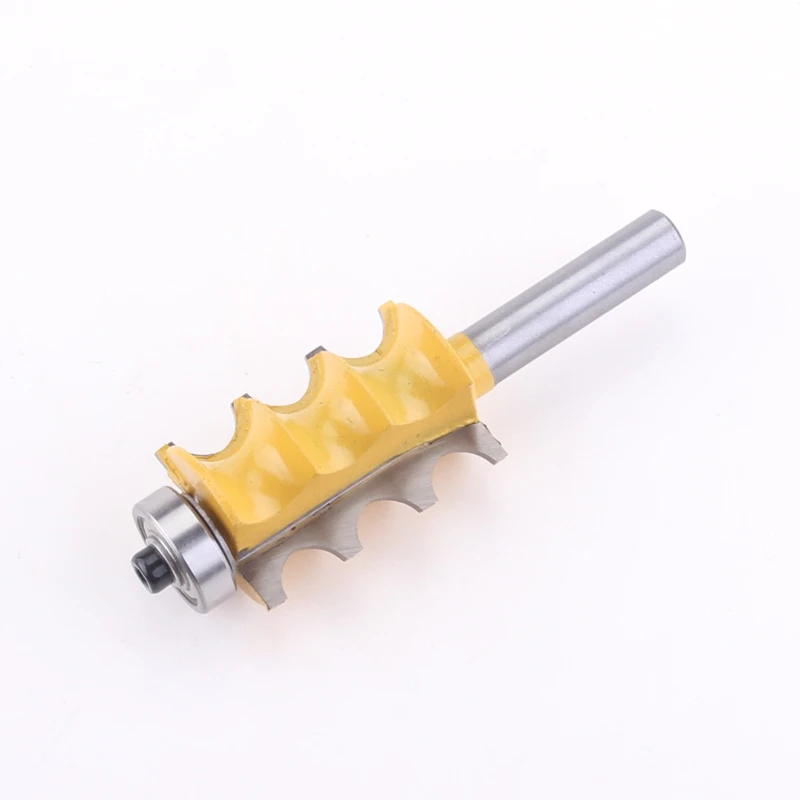 1 PC 8mm Schaft Hohe Qualität Triple Perle/Spalte Form Router Bit-CHWJW 16158_8