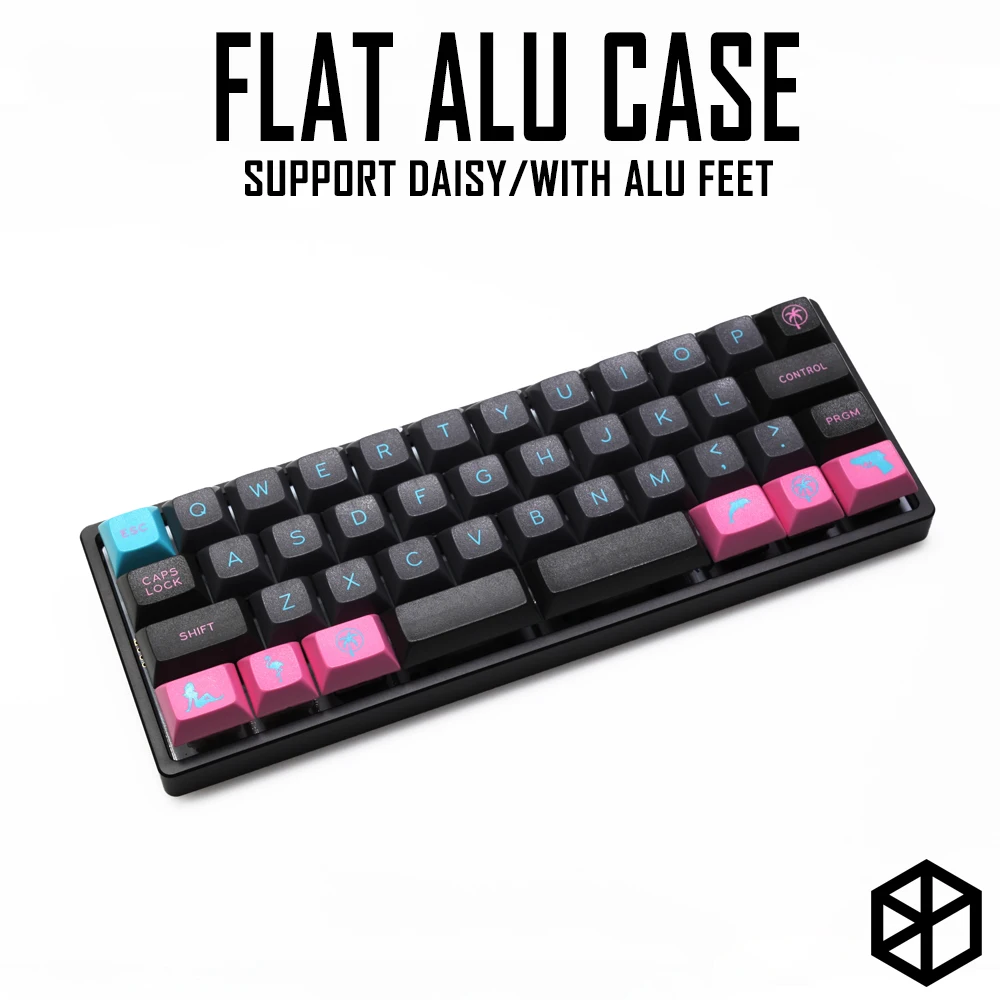 Anodized Aluminum Custom Keyboard Shell Review: Why This Flat Case With Metal Feet Is My Perfect Daisy 40% Build Base
